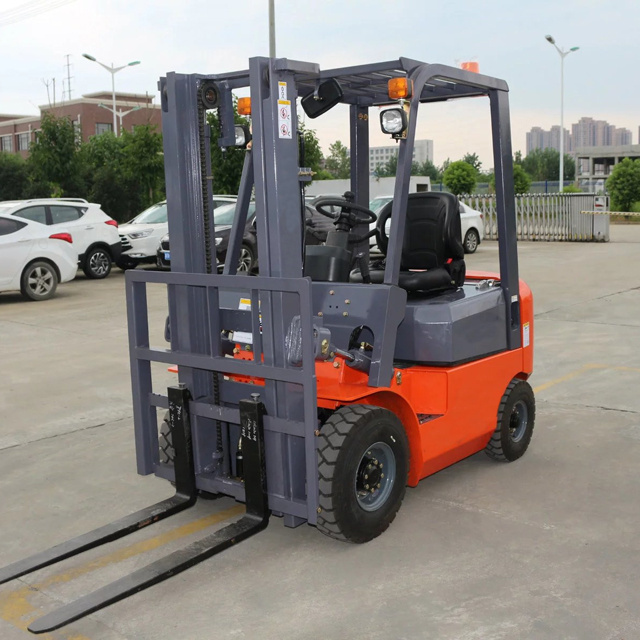 small capacity 2 ton diesel forklift trucks double mast forklift made in china