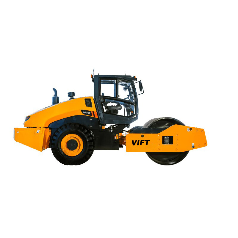 VIFT brand single drum road roller 6tons  8tons 10tons vibratory road roller HYC210 single drum road roller machine for sale