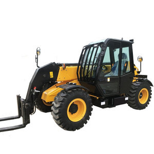 Hot Sale Telehandler 3ton 6.8meter Telescopic Handler 17m Side Loader Forklift Truck Price