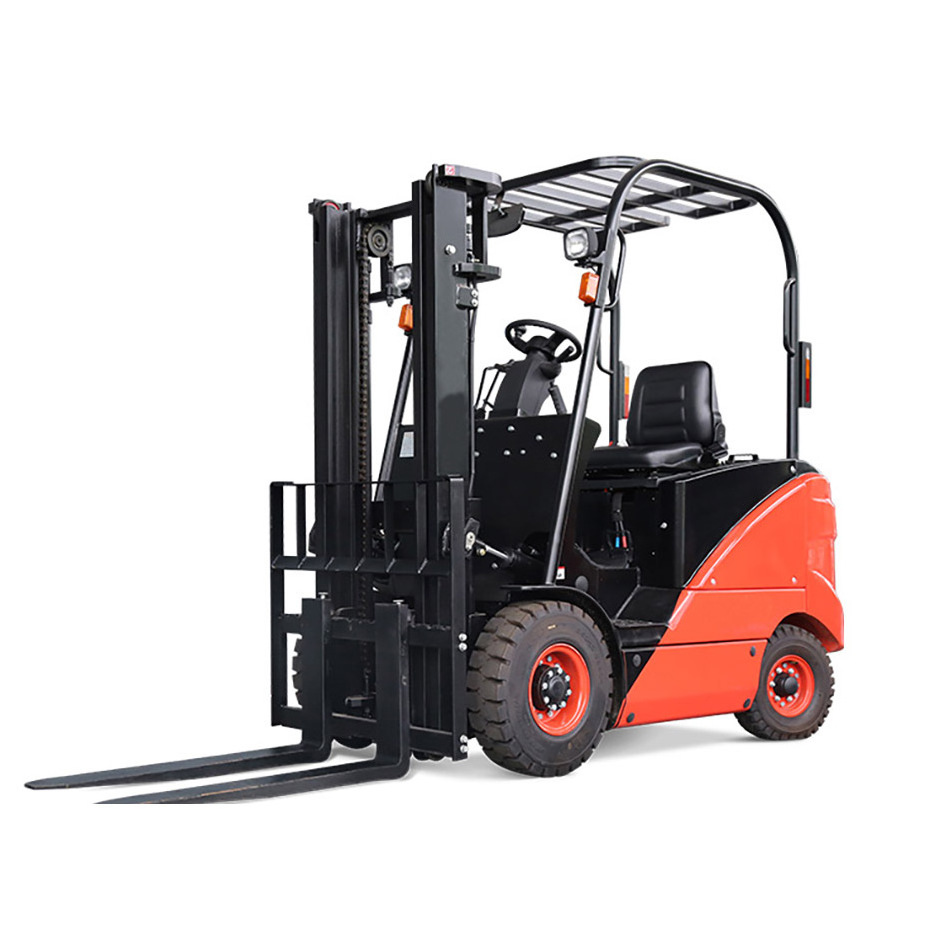 simple construction 1.5 ton electric forklift for sale mini electric reach lift truck three wheels electric forklift