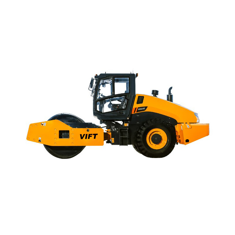 VIFT brand single drum road roller 6tons  8tons 10tons vibratory road roller HYC210 single drum road roller machine for sale