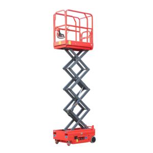 2024 New Arrival Mobile Aerial Working Platform 3m 4m Full Electric Self-propelled Scissor Lift Wheel Type Hydraulic Track Lift