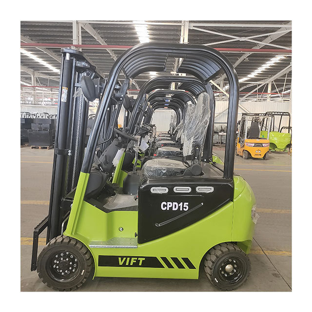 hot sale 1.5ton 1500KG electric forklift economic model lead acid mini electrical forklift