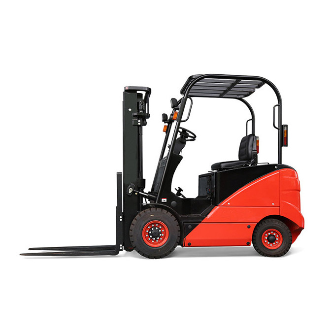 simple construction 1.5 ton electric forklift for sale mini electric reach lift truck three wheels electric forklift