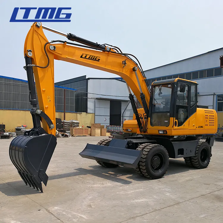 Earth moving machinery Liftsun Track excavator 6 ton 7 ton 8 ton 9 ton 13.5 ton 15 ton Wheel Crawler Excavators