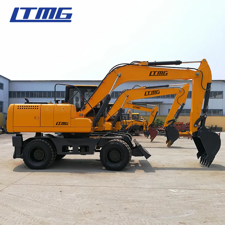 Earth moving machinery Liftsun Track excavator 6 ton 7 ton 8 ton 9 ton 13.5 ton 15 ton Wheel Crawler Excavators