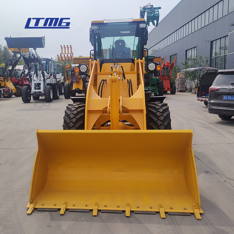 2024 NEW construction machinery 4 wheel bucket 1.5 ton 2 ton mini small front end wheel loader with EPA engine