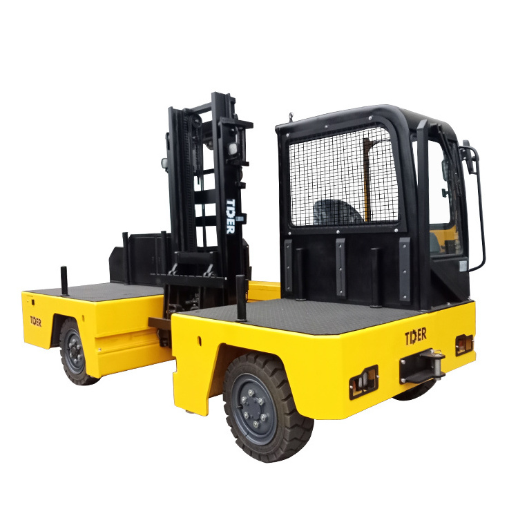 Japanese engine side loading forklift truck 3t 8t 5ton outside diesel side loader forklift with 3600mm mast