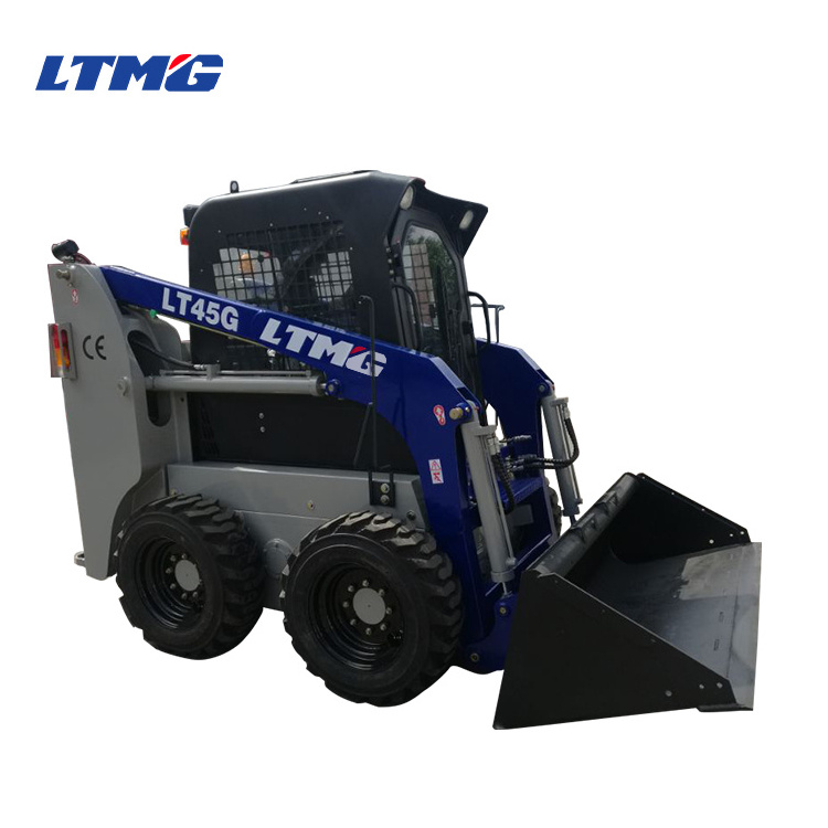 Best Heavy Duty Mini Skid Steer Loader with Brush Grapple Stump Bucket Grapple Attachment