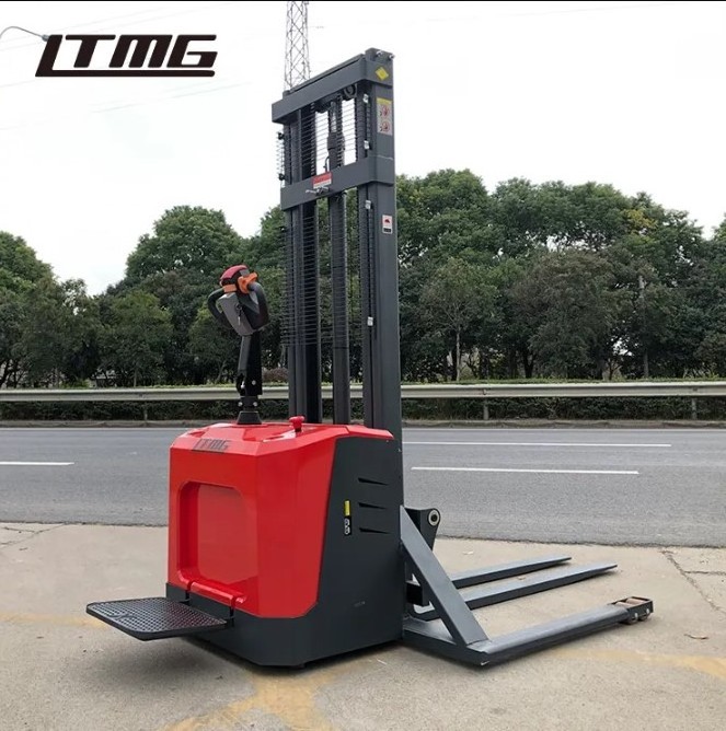 LTMG warehouse 1.5 ton 2ton automatic electric stacker walkie electric stacker with pallet stacker electric 3.5m