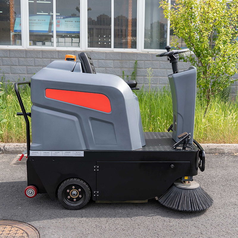 Liftsun Floor Sweeper Washing cleaning Machine New Ride-on Battery Electric Operated Road Floor Sweepers