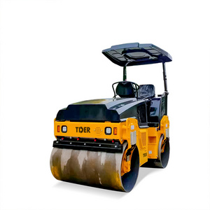 Diesel engine 1 ton 2 ton 3 ton compactor road roller construction machinery vibratory asphalt roller price