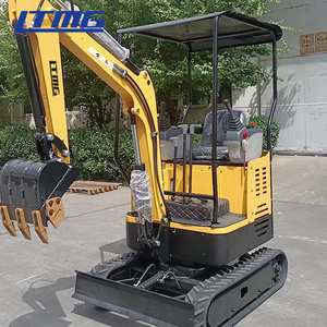 China Electric excavator battery mini 0.8ton micro digger bagger small towable backhoe