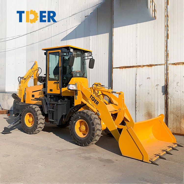 Cheap Chinese backhoe loader 2.5 ton 3.5 ton 4.8 ton 5 ton bucket and backhoe loader articulated backhoe loader with price