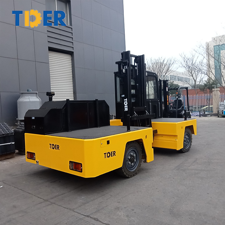 Japanese engine side loading forklift truck 3t 8t 5ton outside diesel side loader forklift with 3600mm mast