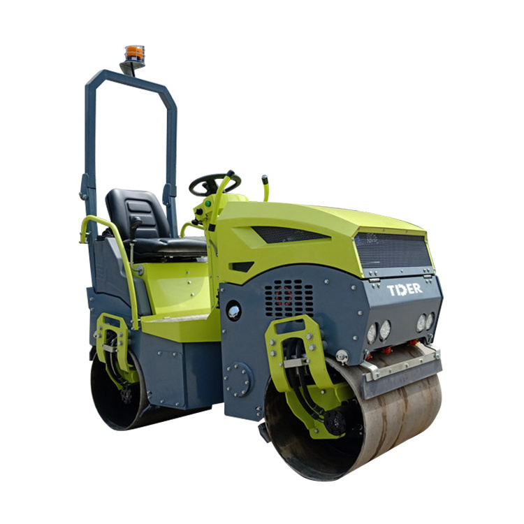 hot sale hand held mini road roller compactor double drum road roller