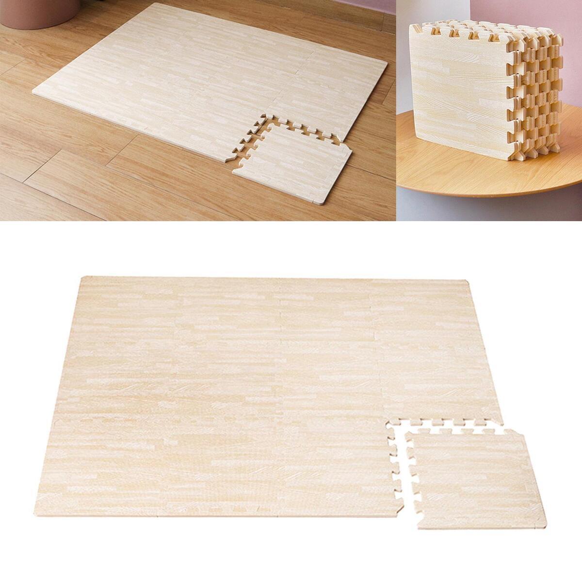 LTP Home Foam Mats Custom Wood Foam Floor High Density EVA Foam Non Toxic Mat Non-slip Flooring Tiles