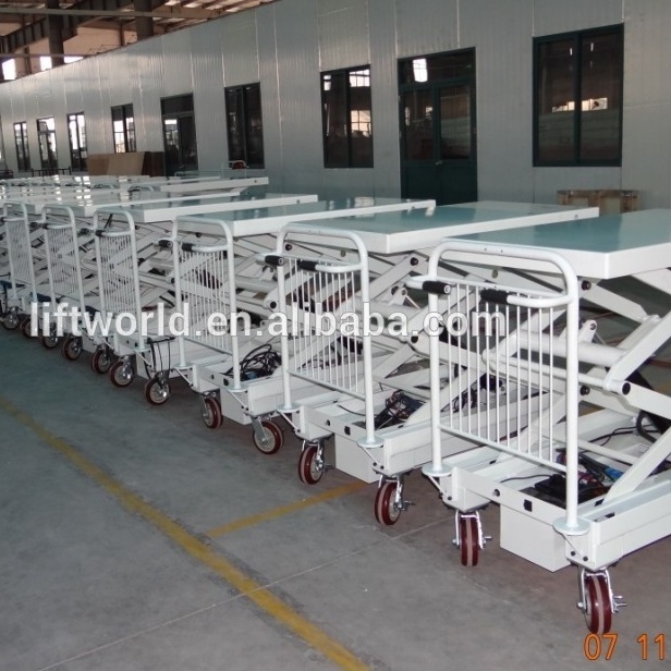 Electric Motor Power Platform Cart Material handling Electric platform Cart electric small garden cart