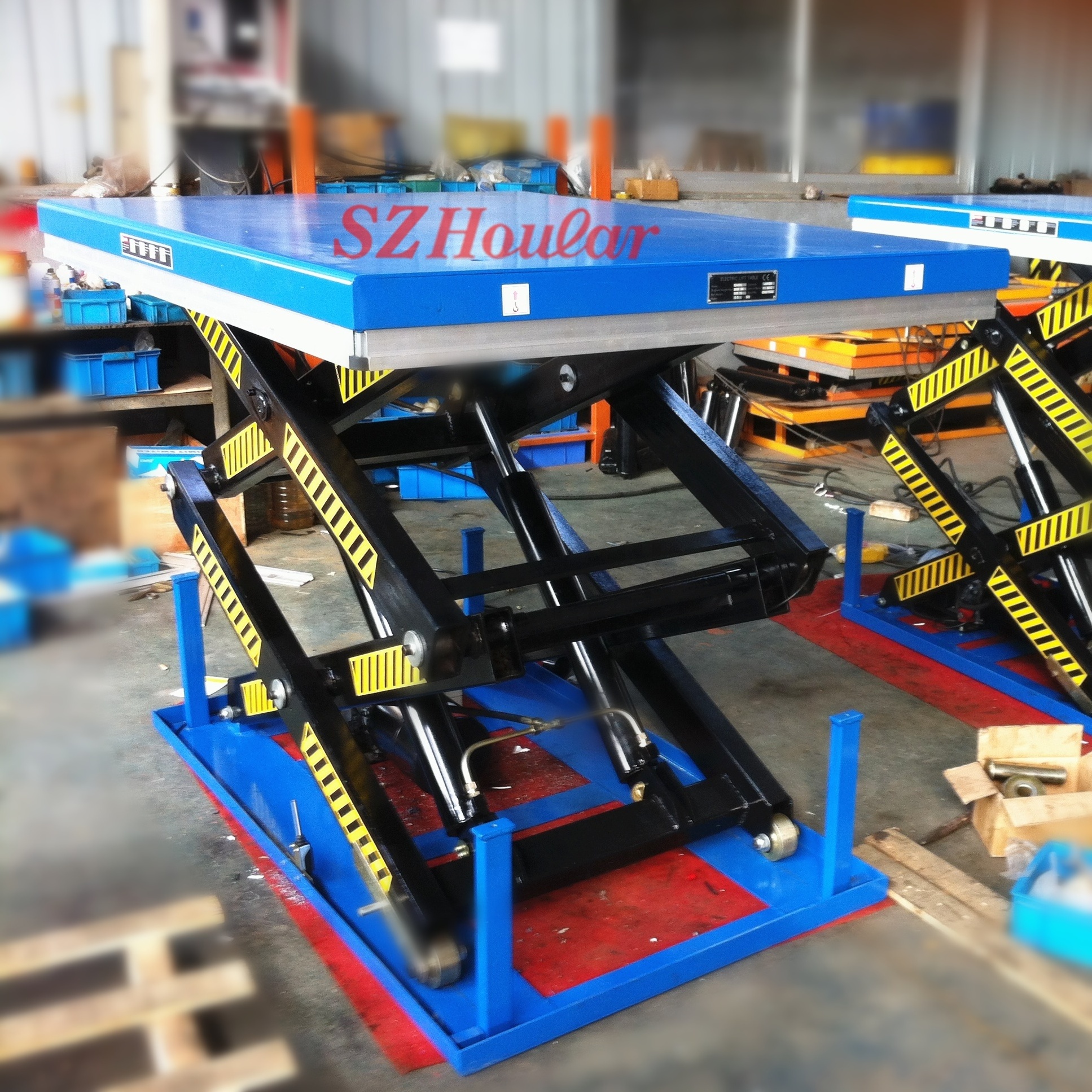 material lifting machine hydraulic table lift platform hydraulic lift truck electric