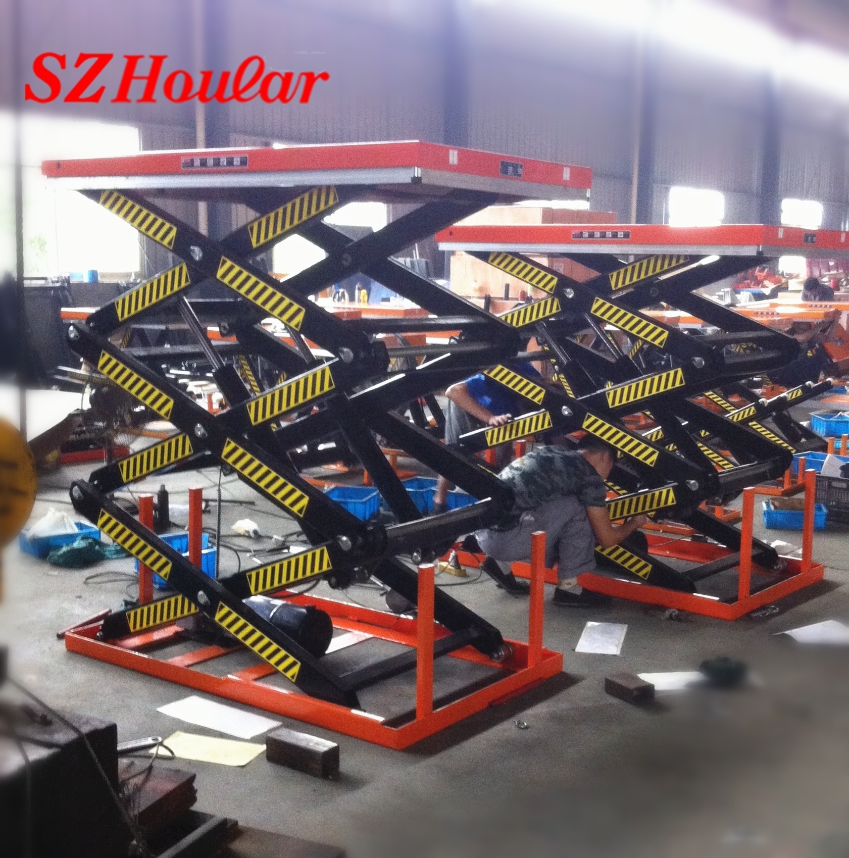 material lifting machine hydraulic table lift platform hydraulic lift truck electric