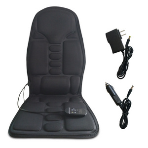 Shiatsu Heated Massage Seat Cushion 3D Shiatsu Deep Kneading Pressing Rolling and Vibrating  Massage Full Back Sitting Area