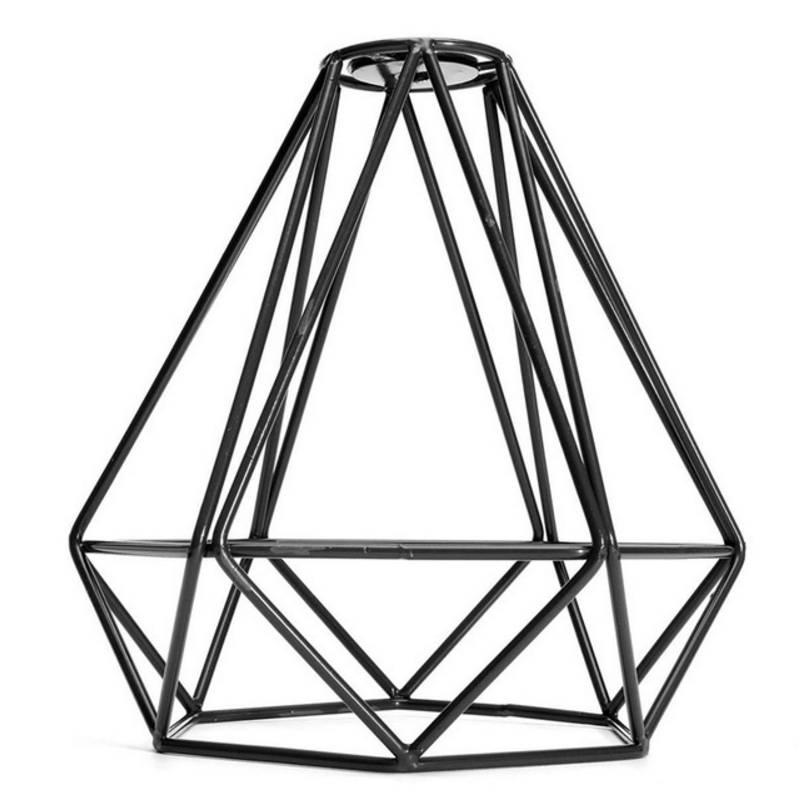 Custom Retro antique vintage metal craft lamp shade Frame for Pendant Lamp