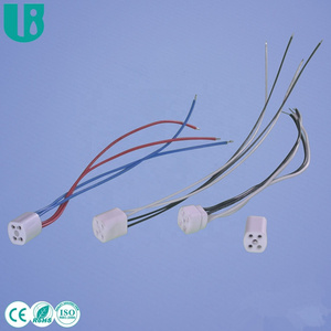 lamp socket 4pin uvc lamp holder ceramic G10q sockets for T5 uv light