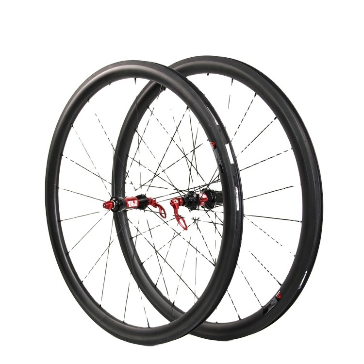 Bicycle Wheel Rim 240S-550C Light Weight Carbon Road Bicycle Wheels 55mm with 240 Hubs 700c Clincher Tubeless Wheels