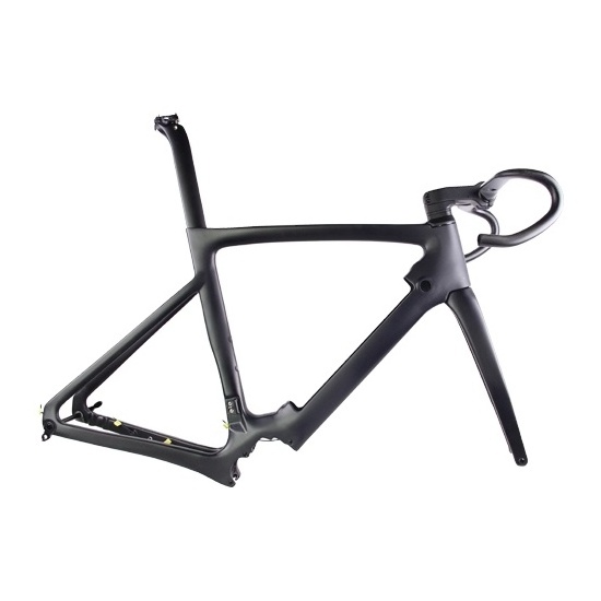 Full Carbon Road Disc Ebike Frame With Flat Mount Brake LCE21