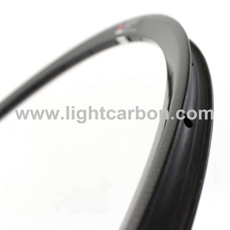 LIGHTCARBON carbon mtb rim 26er 27.5er 650b 29er 24mm 30mm 33mm 35mm tubeless/tubular carbon mtb rims