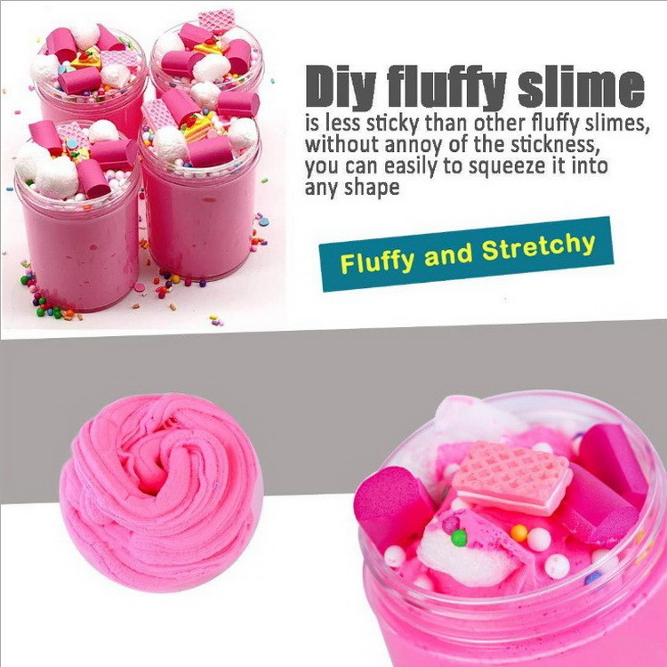 Children's Toy Cake Cotton Mud Pastry PUFF Clay Biscuit Slime