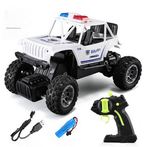 2.4G Electric Remote Control Wireless Off-road Vehicle Special Police Car Toy