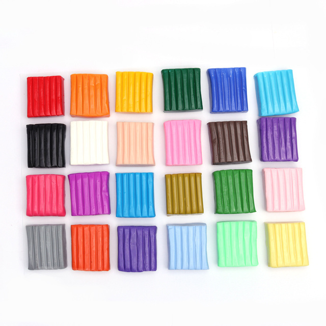 24 Colors 20g Best Selling Wholesale Handmade Set Polymer Clay