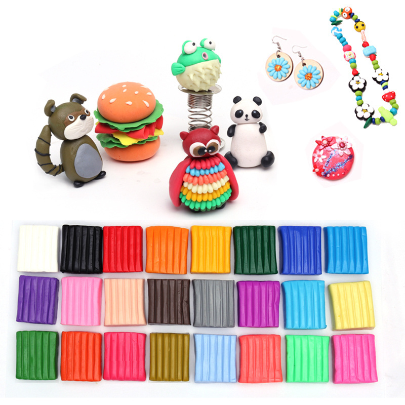 24 Colors 20g Best Selling Wholesale Handmade Set Polymer Clay