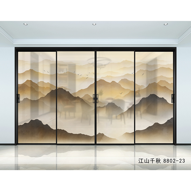 Wholesale Custom Pictures Patterns Printed On Tempered Glass Digital Printing Decorative Toughened Safety Glass