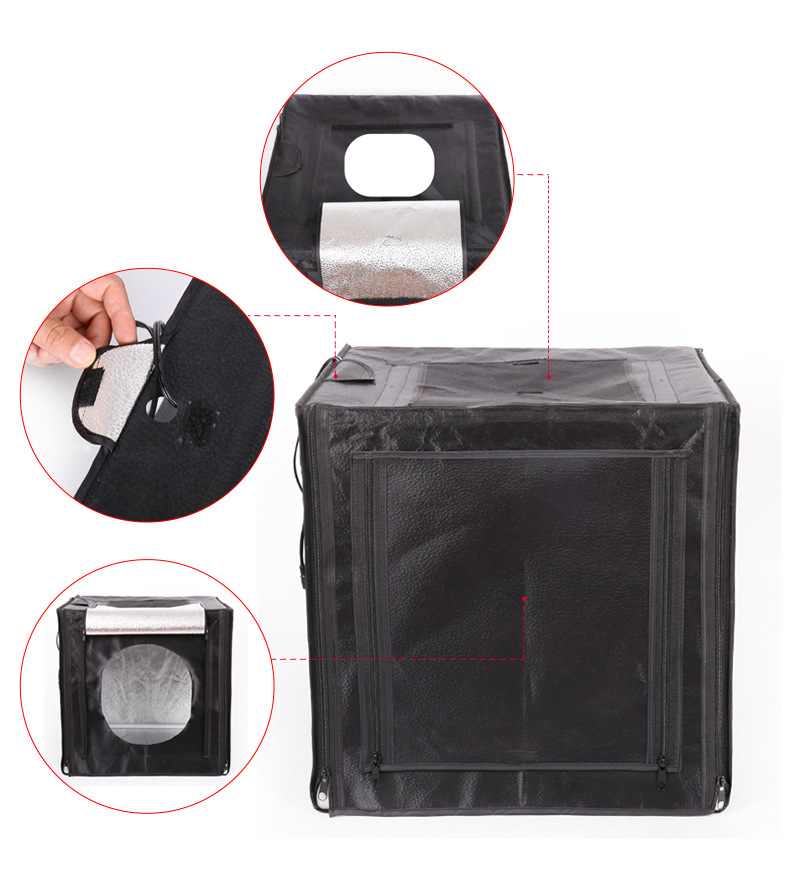 Trending products shoot photo studio equipment LED lightbox Table Top Soft-box Photography photo Studio box