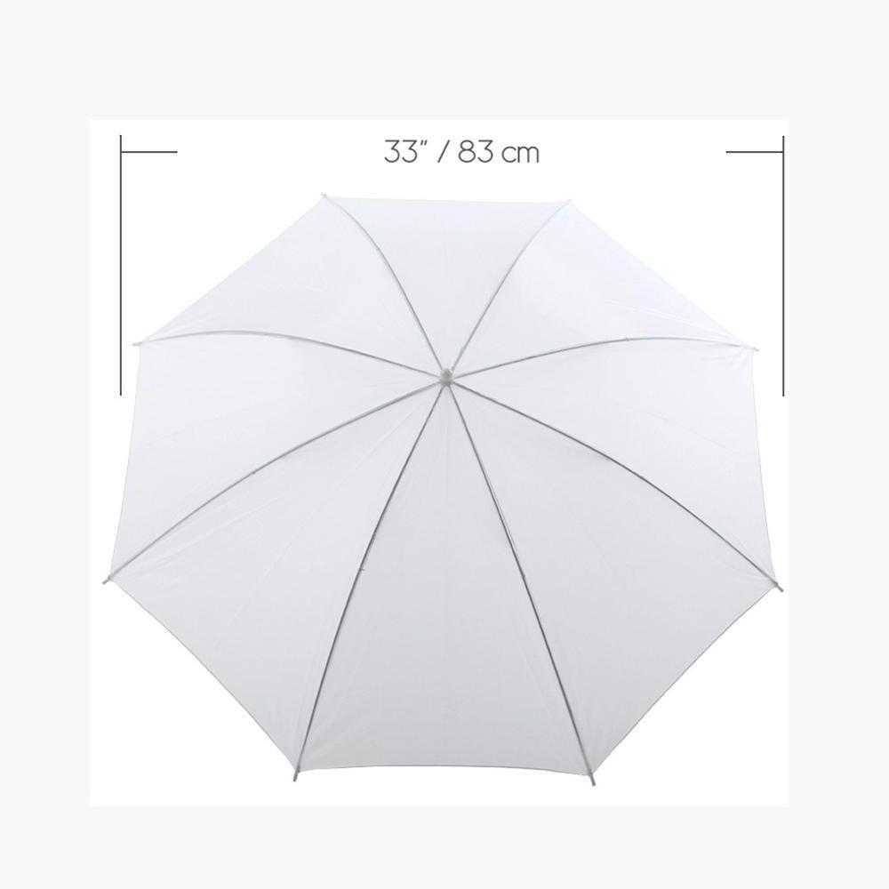 Professional Photography Studio Indoor Photo Umbrella Collapsible Translucent Soft White Reflective Softbox Umbrella