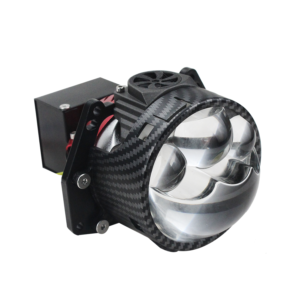 Excellent Dual  Fan Cooling System Of 160W P93 56000lm Super 3 Lens Projetor Bi Led Laser