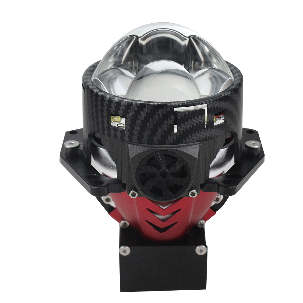 Excellent Dual  Fan Cooling System Of 160W P93 56000lm Super 3 Lens Projetor Bi Led Laser