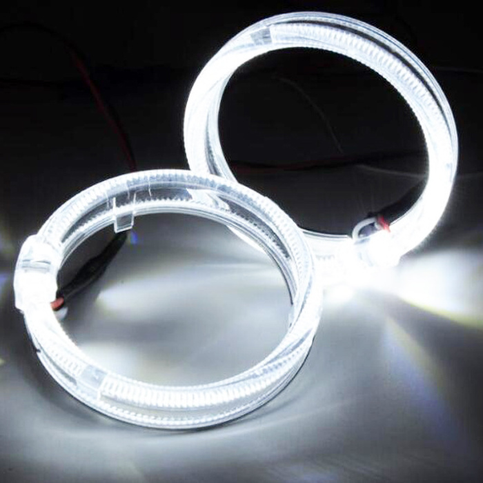 Lightechauto F30 e90 e92 e39 e60 e61 LED Angel Eyes Cover CCFL E64 80MM 95MM 3inch  halo rings Lamp