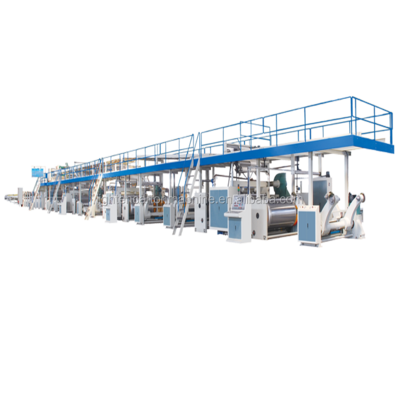 Double wall 3 5 7 layer corrugated box cardboard paperboard carton production line machine carton corrugated box making machine