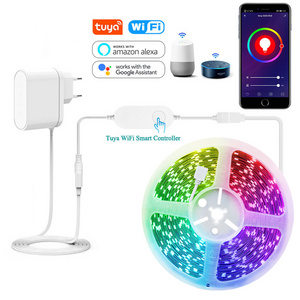 WiFi RGB Led Lights Work with Alexa and Google Assistant for Bedroom Living Room Home Party