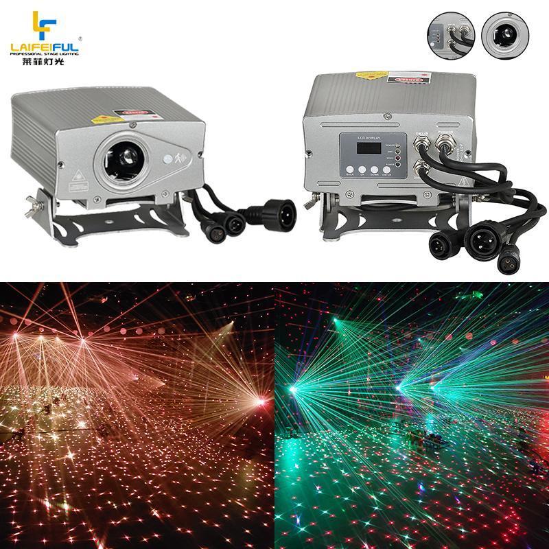 mini 2W rgb star laser waterproof IP65 outdoor starry sky laser trees luminous lights 2000mw