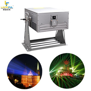 D1-60W RGB  50W 20W DMX urban lighting laser beam  moving outdoor IP65 stage performance high power laser light