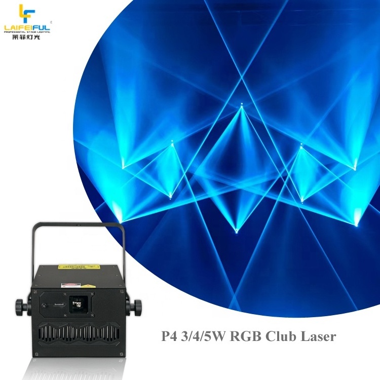 laser light show 5 Watt Rgb Lights 3D Sky Laser Ilda Dmx Card light laser 5000mw nightclub