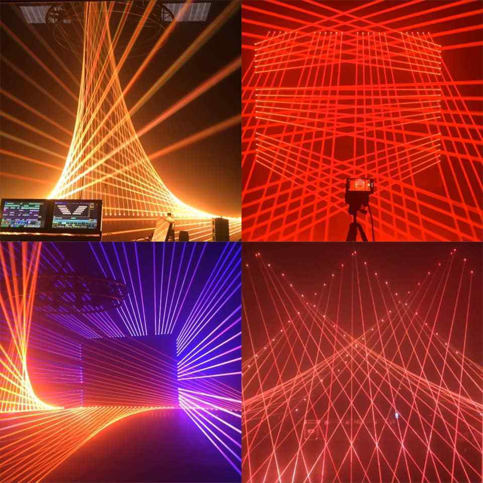 Lightful Professional night club laser light bar 6x2w full color laser bar moving head dj beam lazer lights