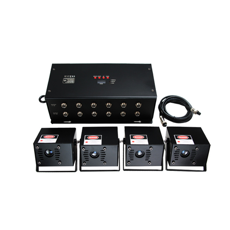 Professional led single beam red 500mw green 100mw blue 500mw laser beam show system full color dmx 3in1 laser pointer