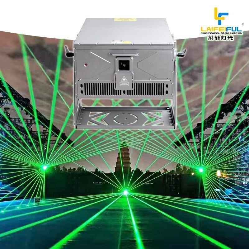 30W Rgb Beam Laser Light 3D Laser Mapping Full Color Laser Projector