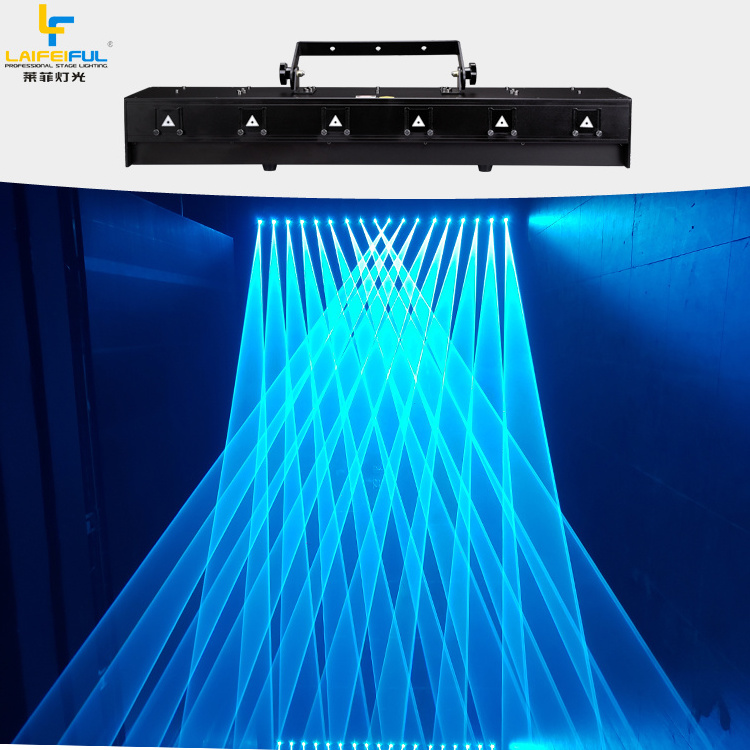 2023 Newest 18W Full Color Animation Laser Show Projector Disco Dj Laser Bar Light 3D Laser Projector