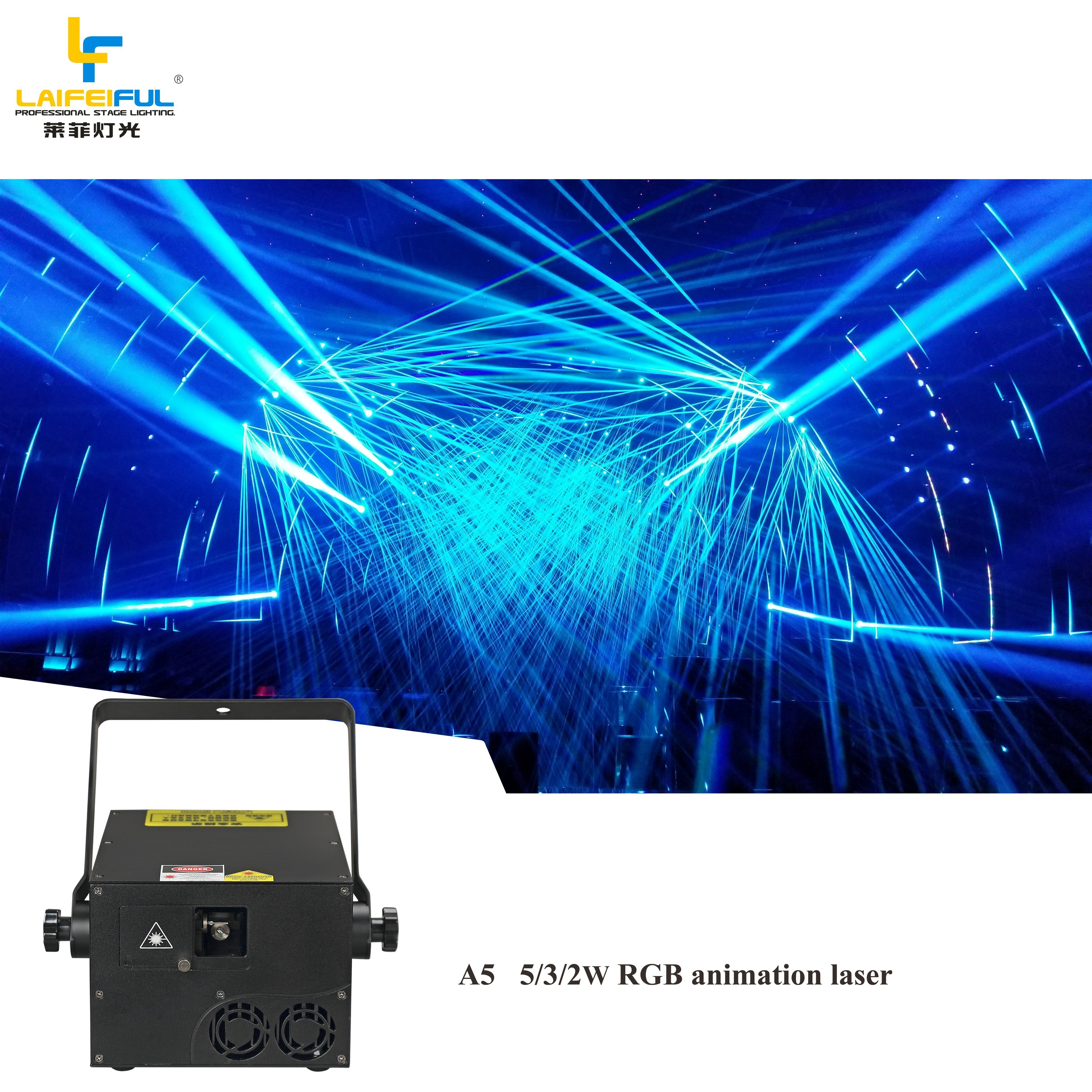 5 Watt Dmx Stage Laser Light Rgb 50 30 Nightclub Cheap 5W Ilda Lazer Rgb 5 Watt Dmx Stage Laser Light for Dj Disco Nigh -20 - 40